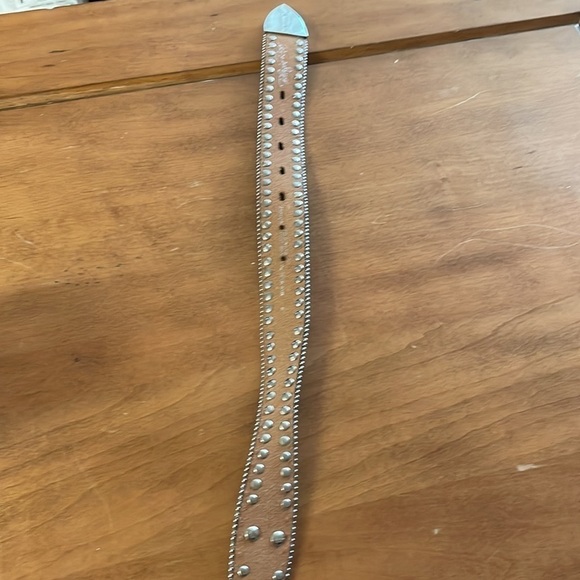 BLAZIN Roxx NWOT Genuine Leather Belt Size Medium main image 10